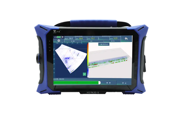 Rilevatore ad ultrasuoni di array a fasi